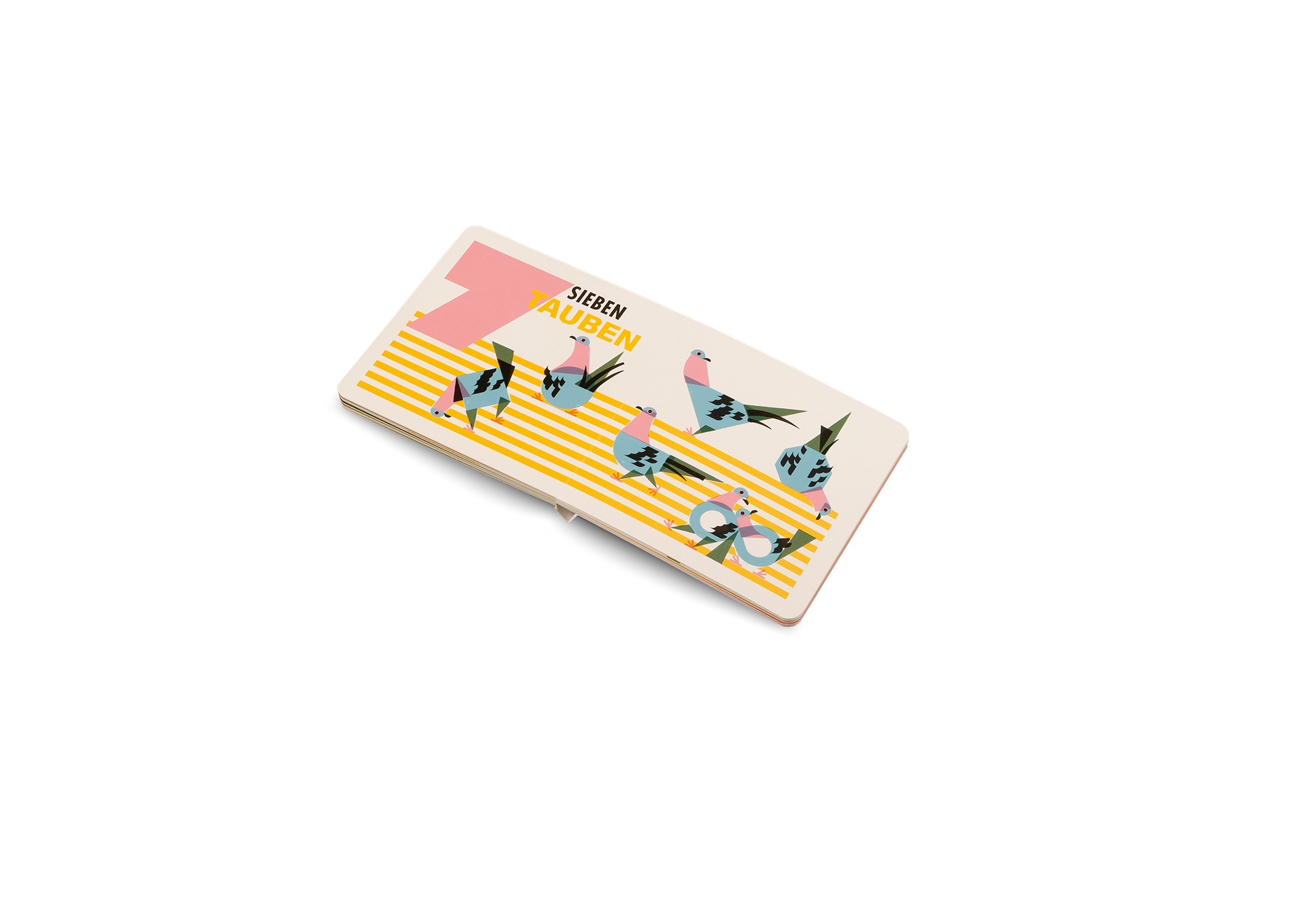 1 2 3 Wie viele Vögel? Spielzeug mit mehrfarbigen Vögeln für kreative Spiele