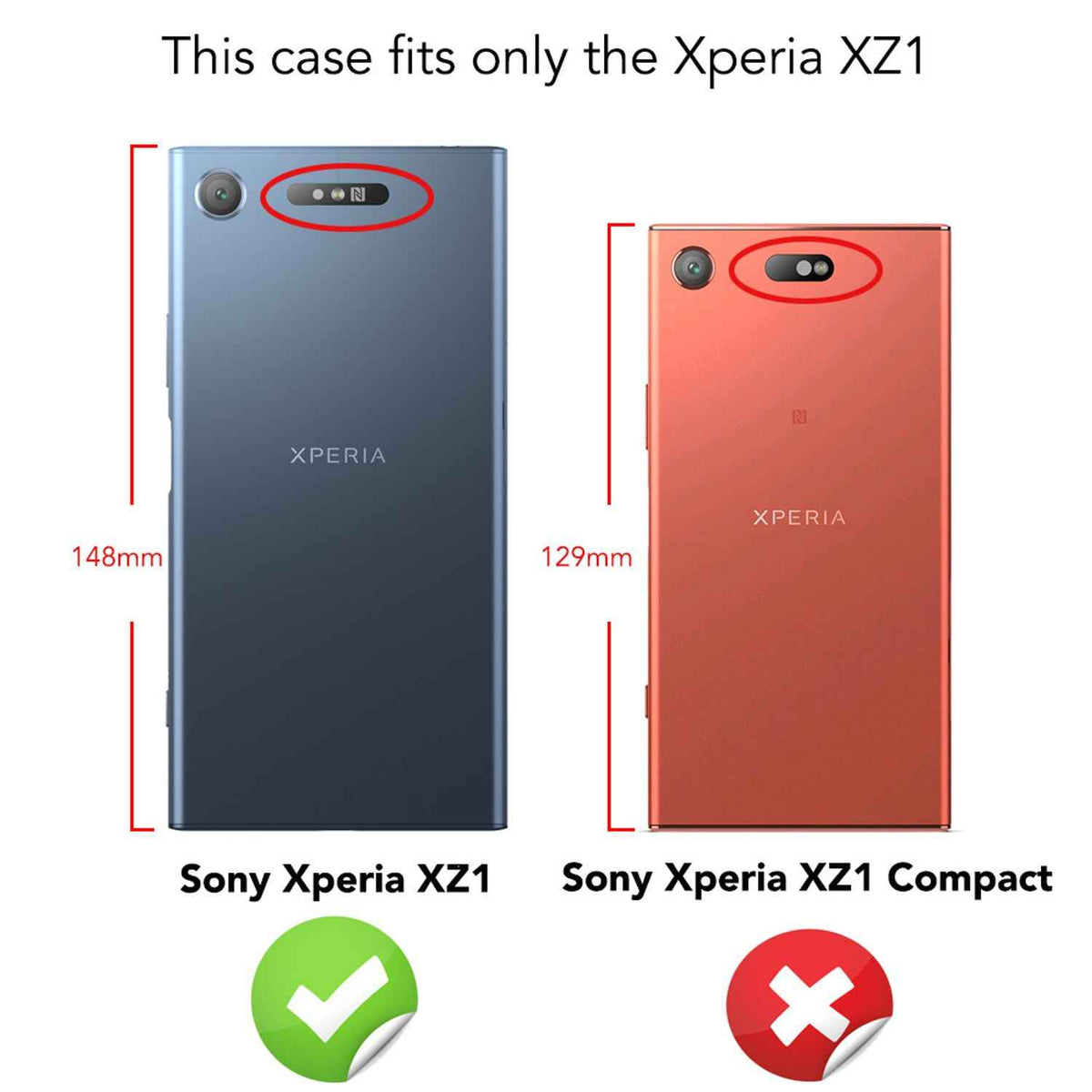 NALIA Handy Hülle für Sony Xperia XZ1, Silikon Case Cover Schutz Tasche Bumper
