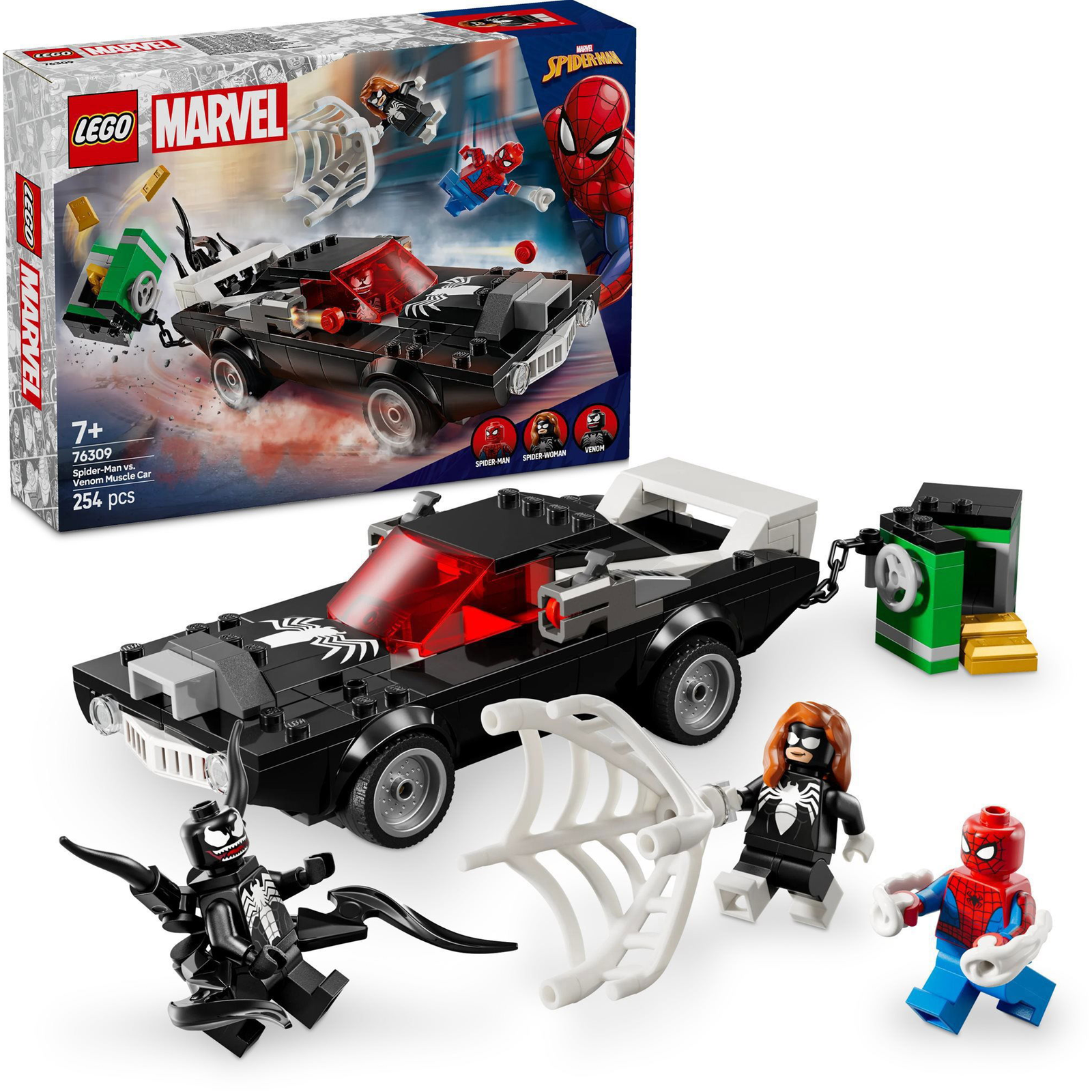 LEGO® Marvel Pókember vs. Venom sportautója 76309 (5702017817828)-0