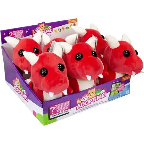 Adopt Me! Sammler Plüschtier Drache 20cm | Mit virtuellem Code 6 Stück Set ab 6 Jahren - Bild 1