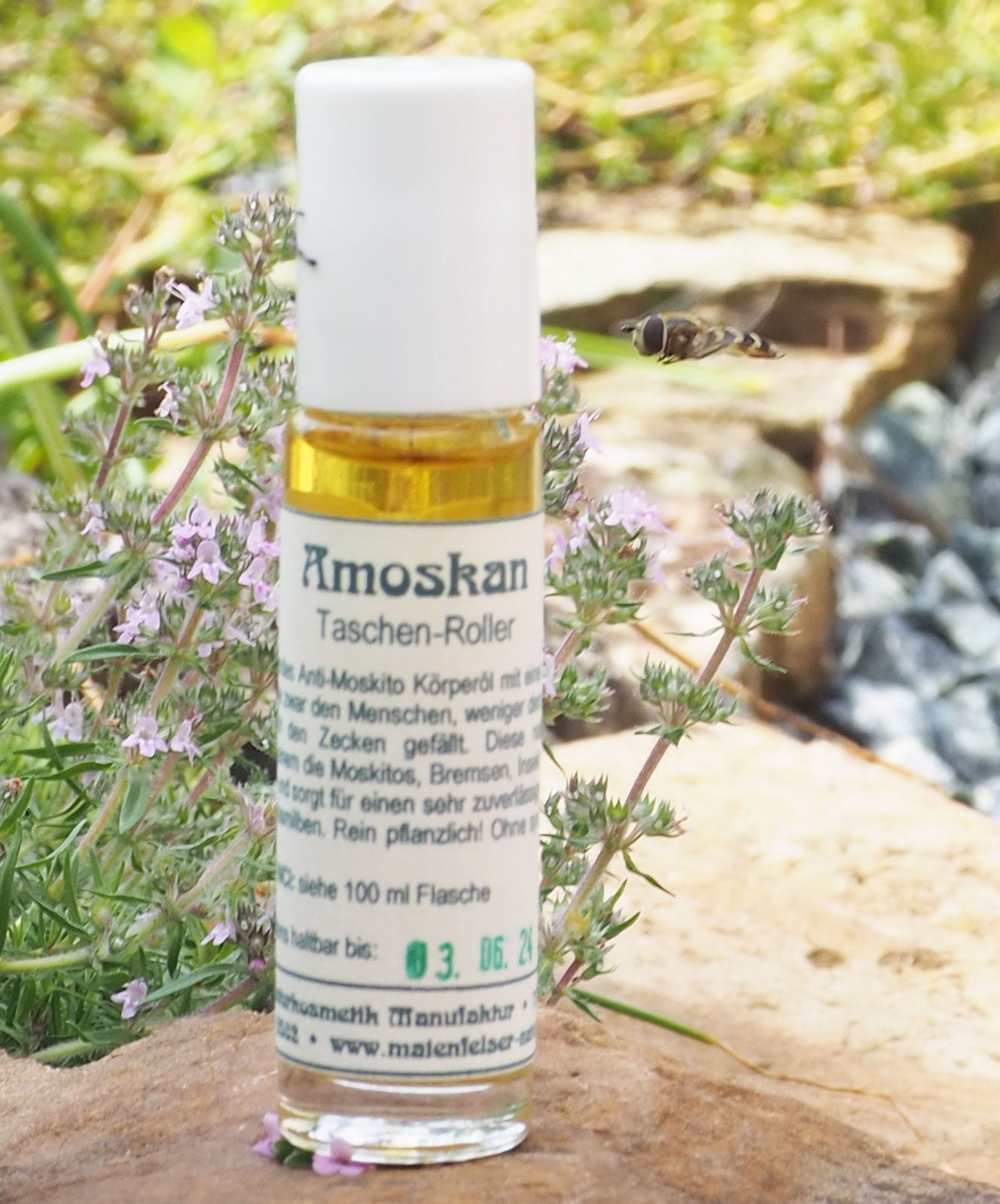 Amoskan® Körperöl, hochwertige Inhaltsstoffe für geschmeidige Haut