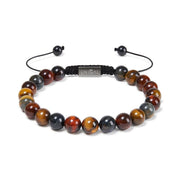 Armband aus Falkenauge und Tigerauge 8mm – Vielseitiges Schmuckstück