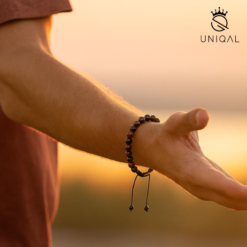 Armband aus Falkenauge und Tigerauge 8mm – Vielseitiges Schmuckstück