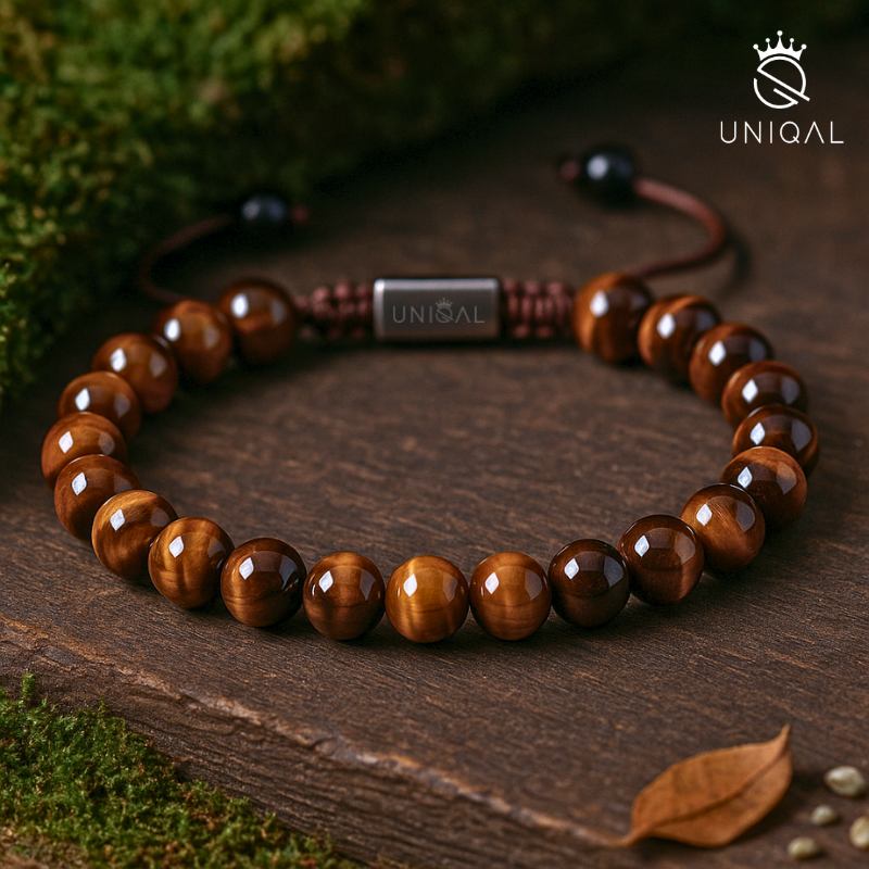 Perlenarmband aus gelbem Tigerauge 8mm – Stilvolles Accessoire für jeden Anlass - Bild 6