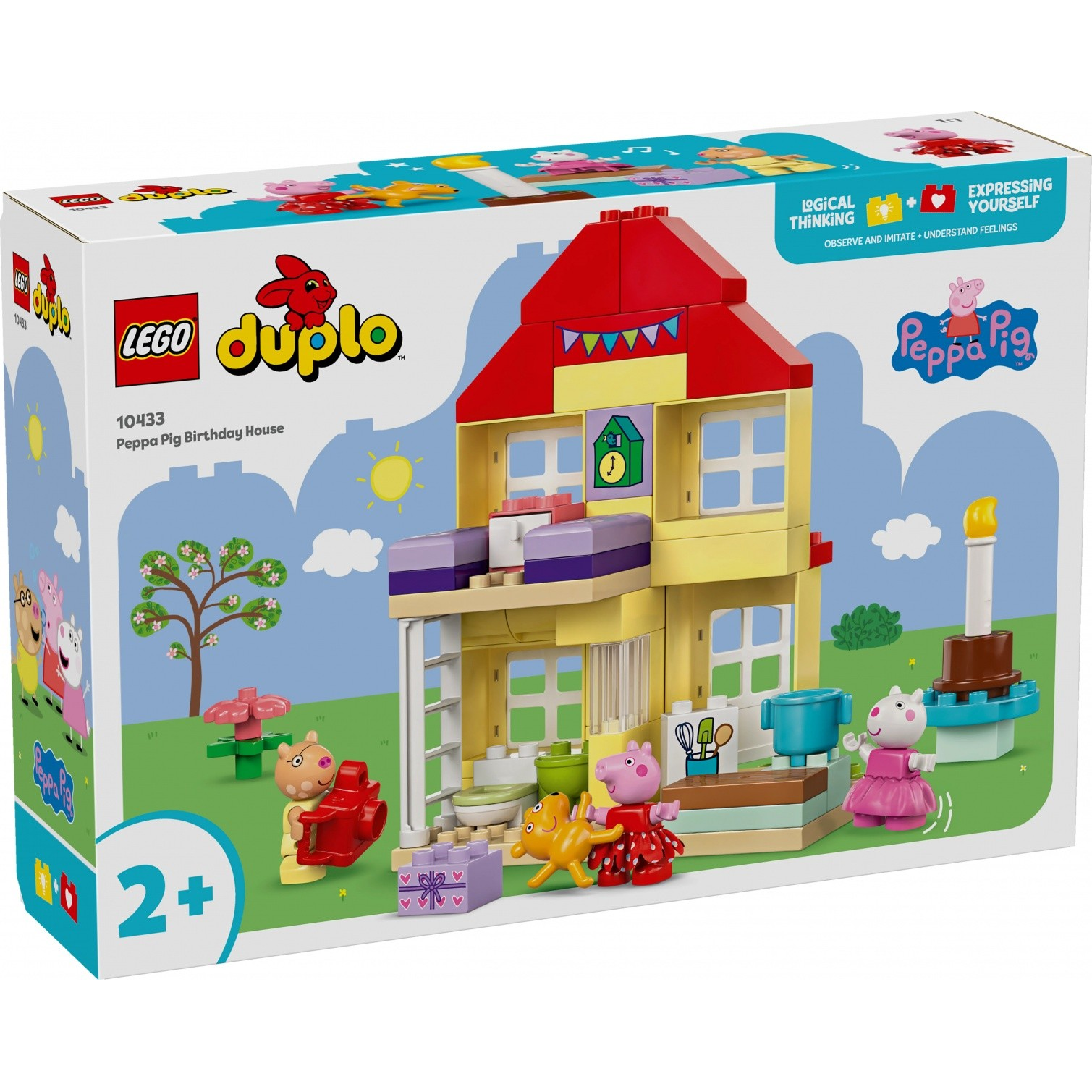 LEGO® DUPLO 10433 Peppa malac születésnapi háza (10433)-0