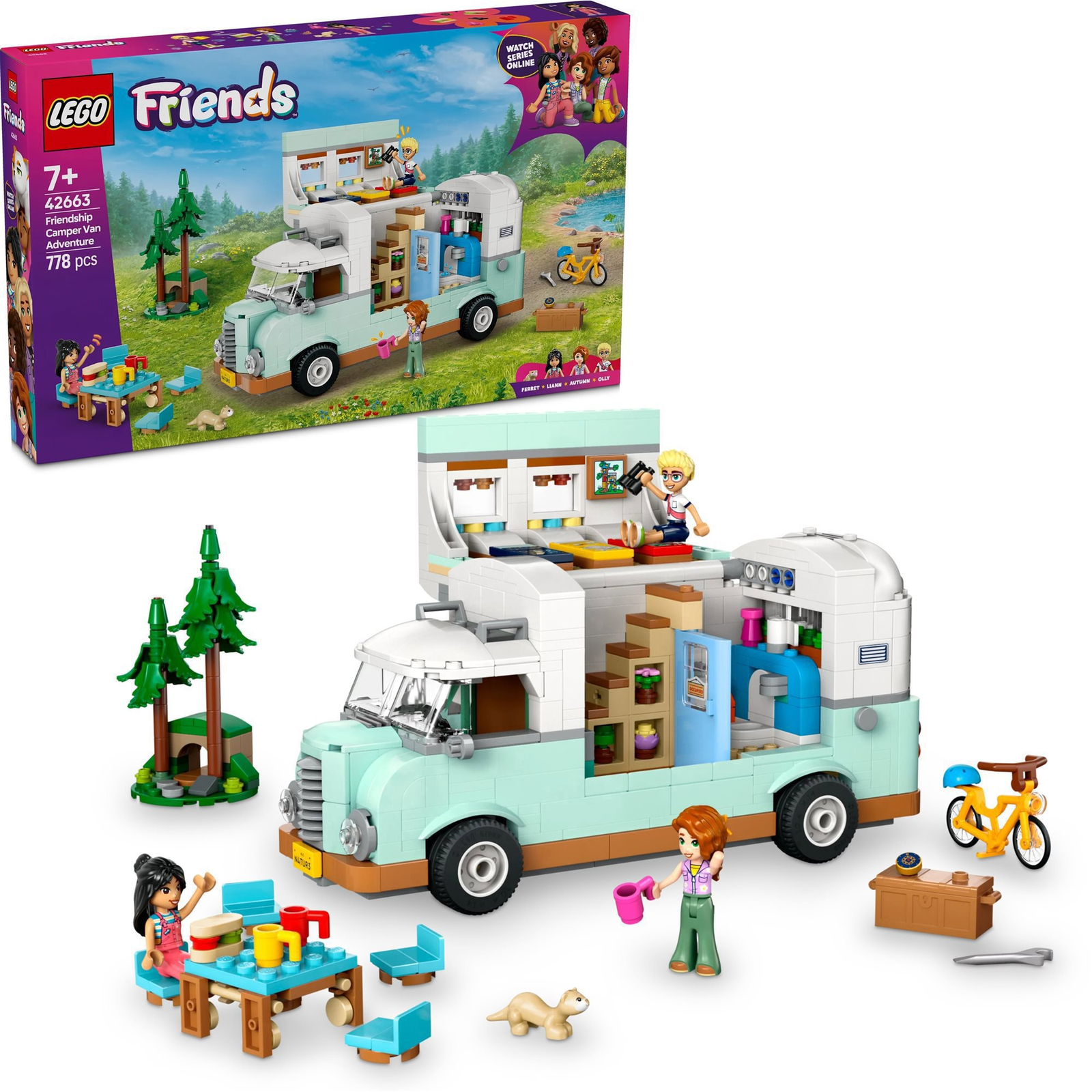 LEGO® Friends Barátság lakóautós kaland 42663 (5702017815299)-0