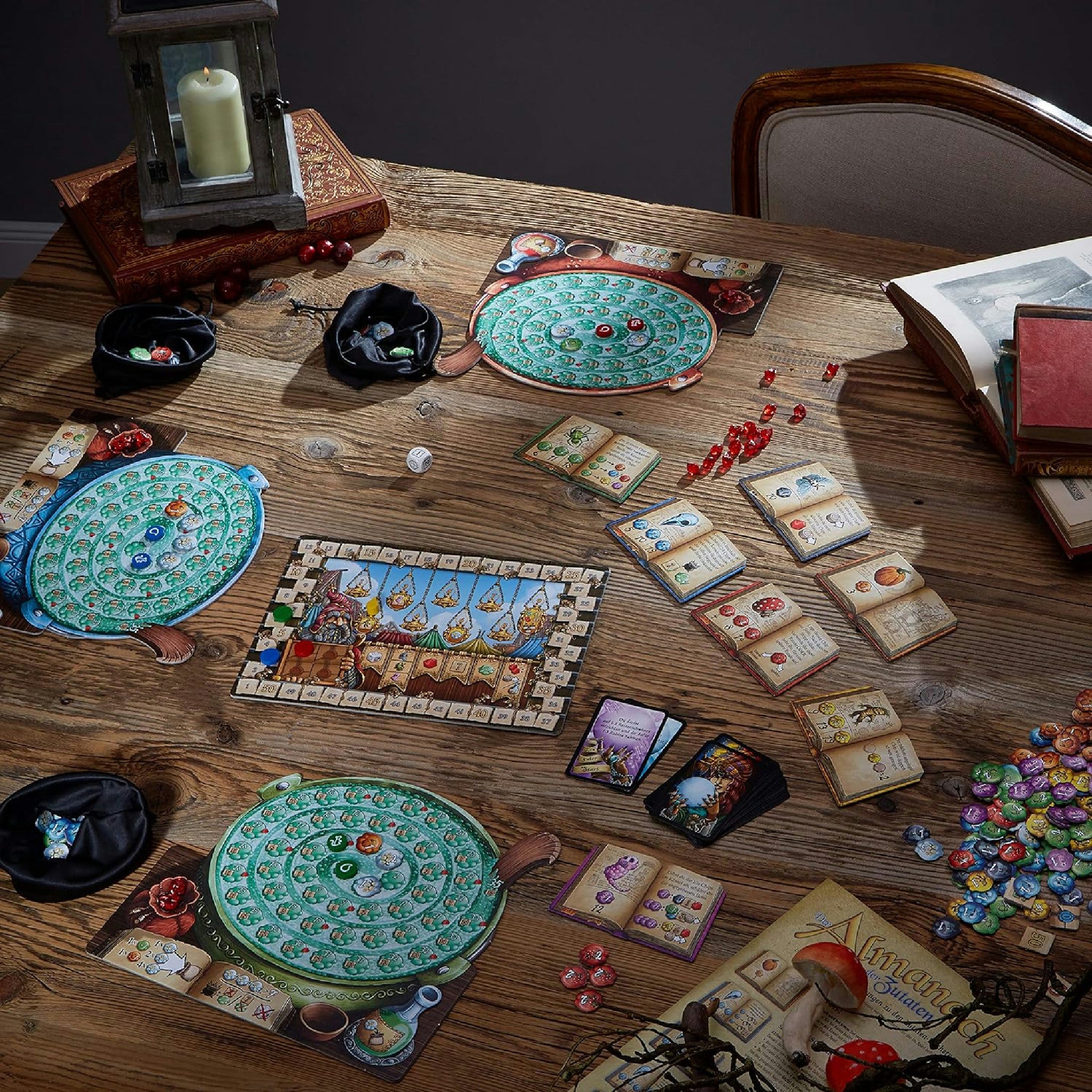 Schmidt Spiele 49341 Die Quacksalber von Quedlinburg, Kennerspiel des Jahres 2018, blau Hauptansicht