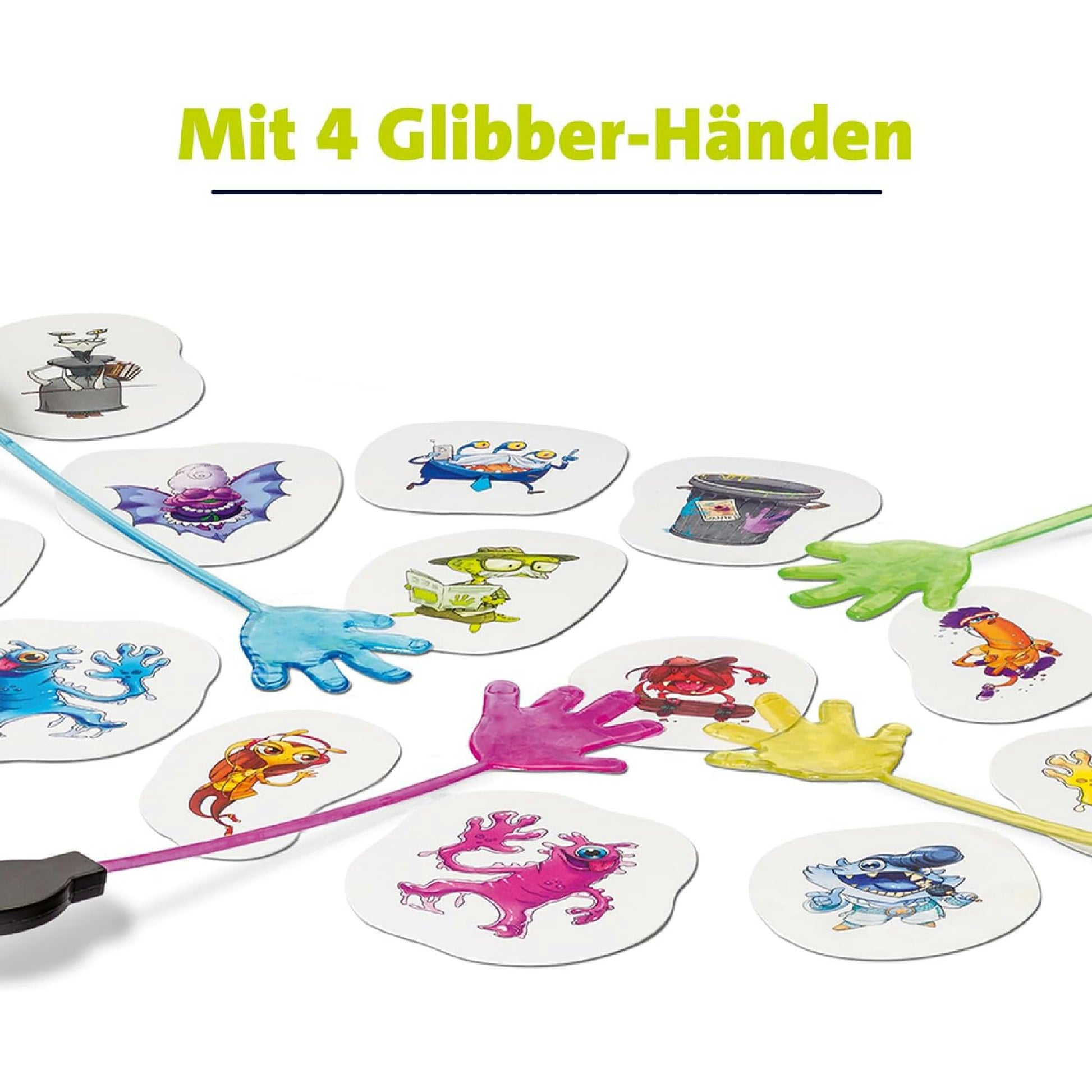 Ravensburger Kinderspiel Monsterstarker Glibber-Klatsch, Gesellschafts- und Familienspiel, für Kinder und Erwachsene, für 2-4 Spieler, ab 5 Jahren Hauptansicht