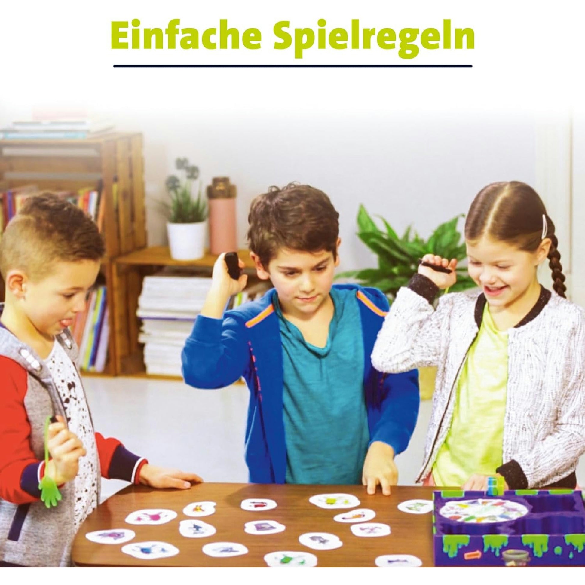 Ravensburger Kinderspiel Monsterstarker Glibber-Klatsch, Gesellschafts- und Familienspiel, für Kinder und Erwachsene, für 2-4 Spieler, ab 5 Jahren Hauptansicht