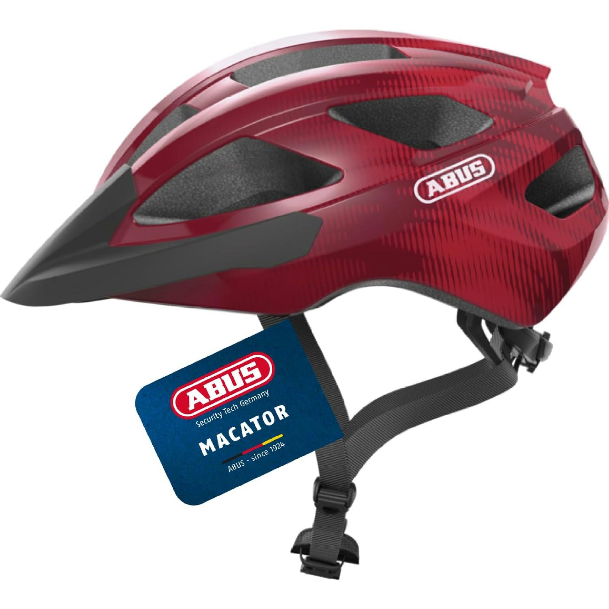 ABUS Macator Casque de Route - Casque de Vélo Sport pour Débutants - Unisexe - Rough, taille M Hauptansicht