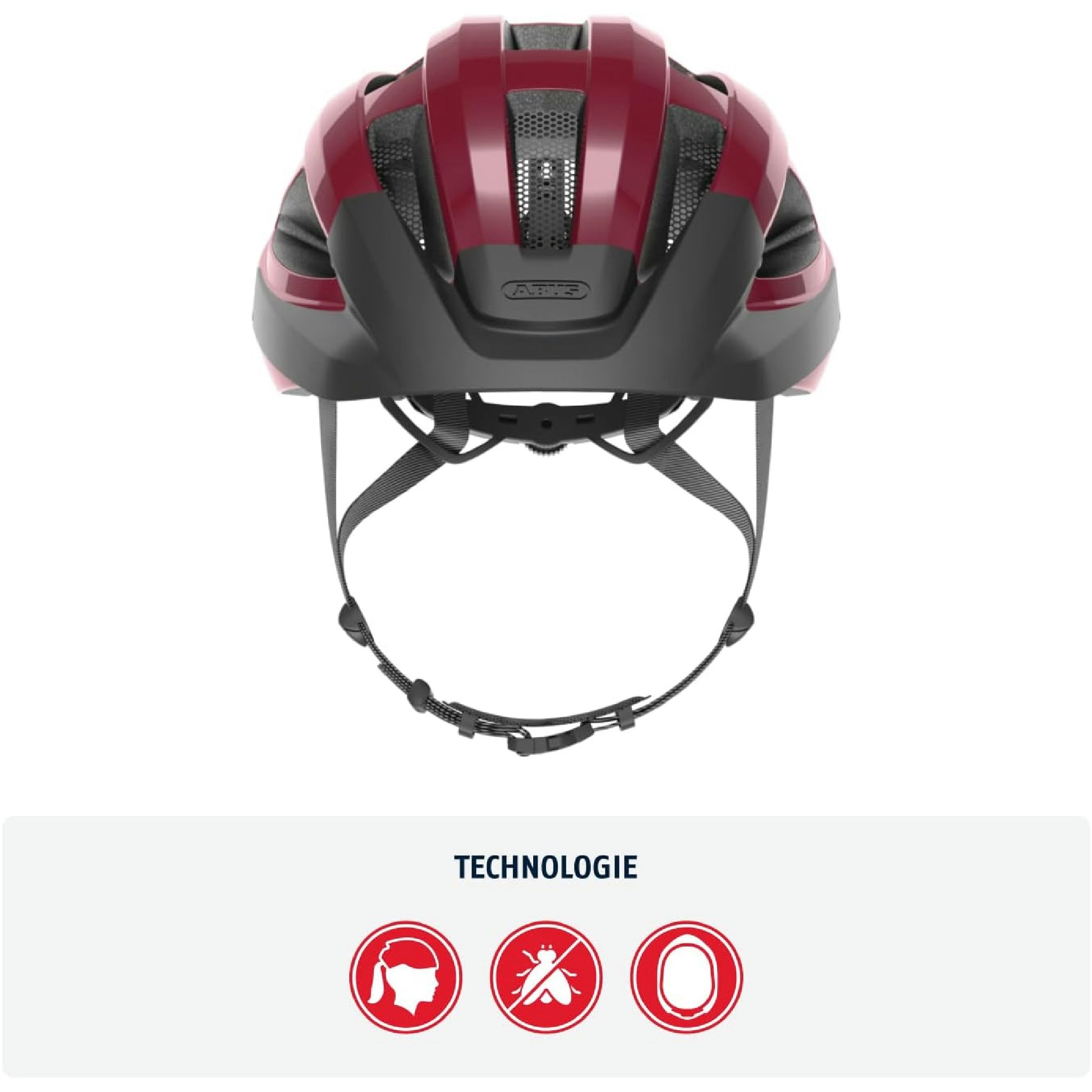 ABUS Macator Casque de Route - Casque de Vélo Sport pour Débutants - Unisexe - Rough, taille M Hauptansicht