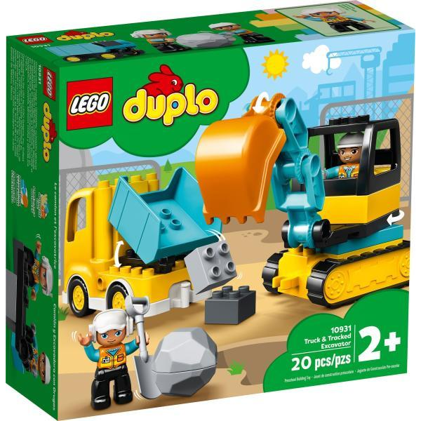 LEGO DUPLO - Teherautó és lánctalpas exkavátor (10931)-0