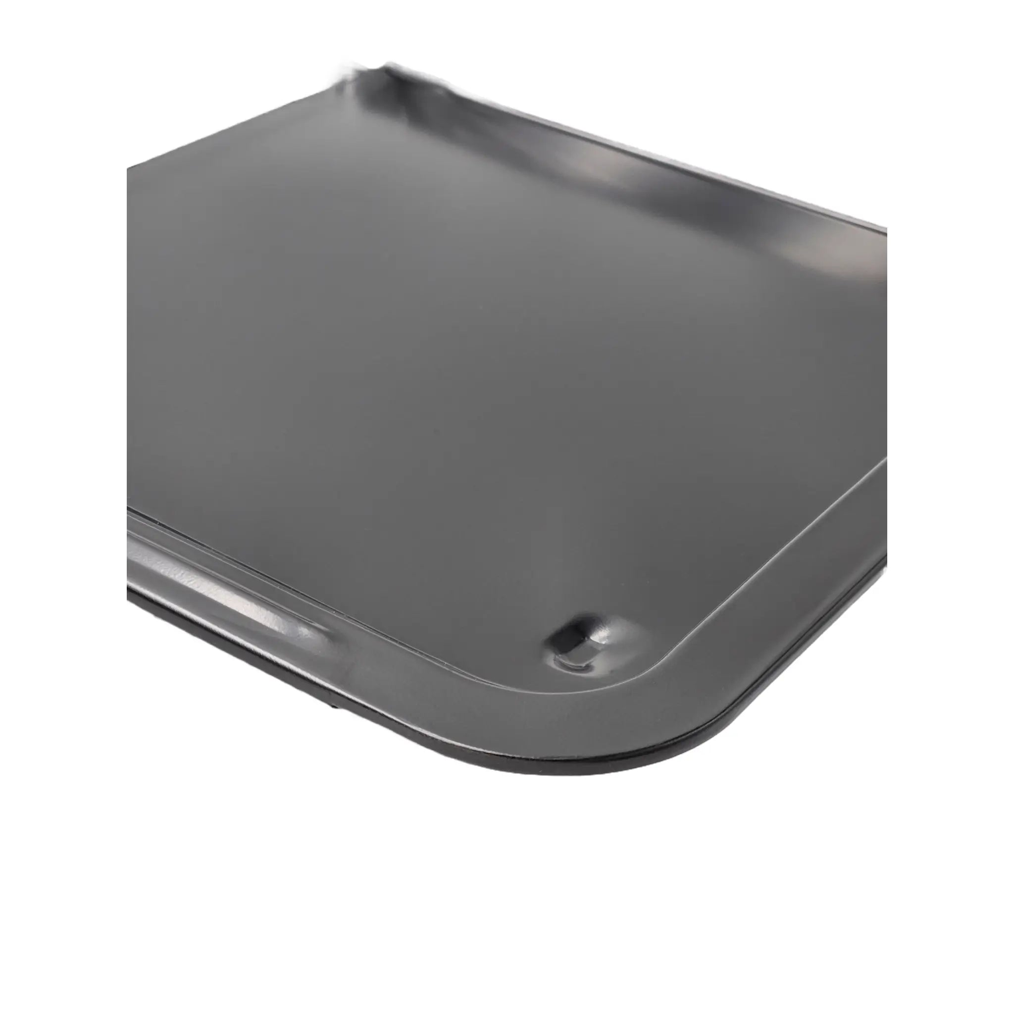 Backblech ausziehbar antihaftbeschichtet Carbonstahl 33x33-52 cm Schwarz