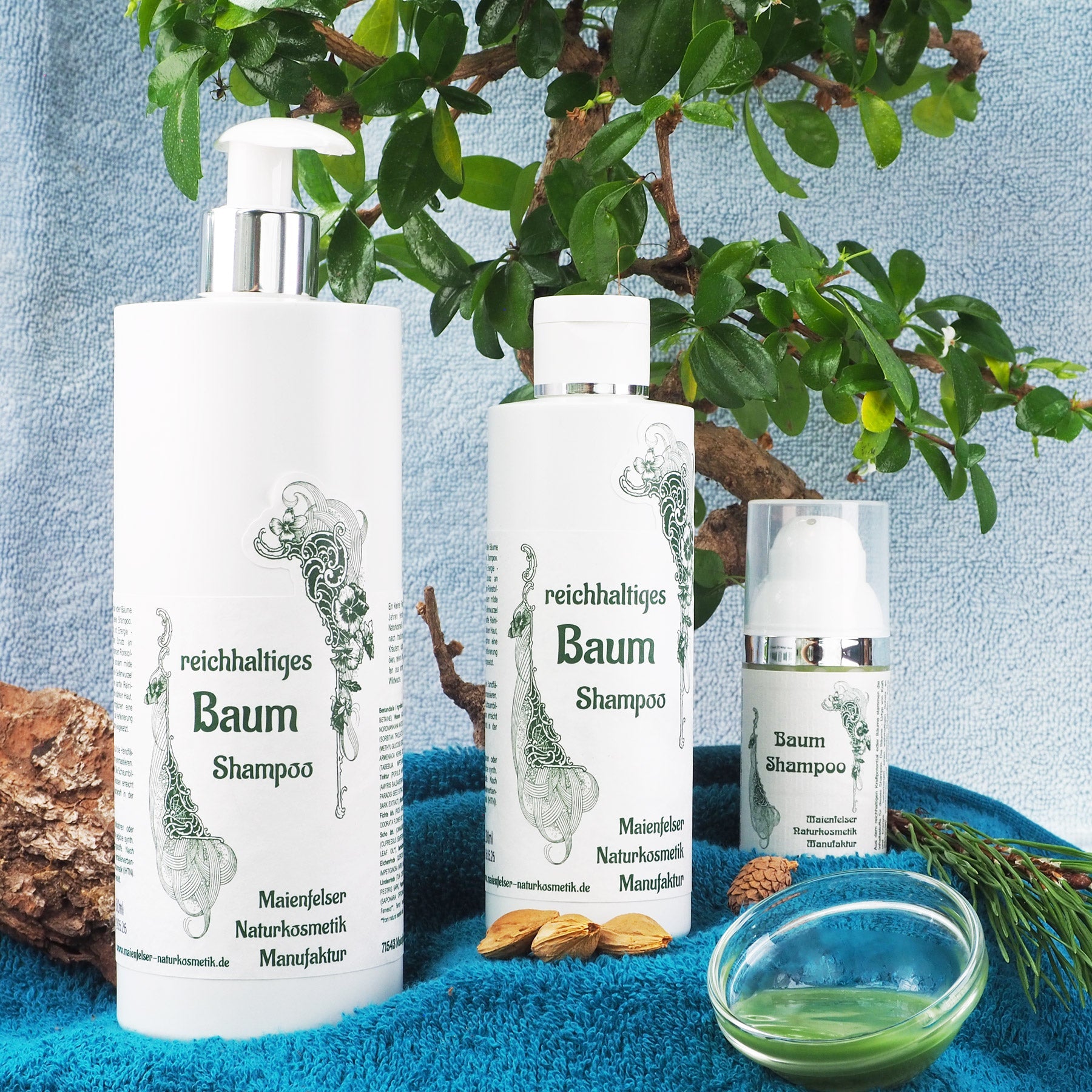 Maienfelser Baum Shampoo, 250ml, natürliche Inhaltsstoffe, sanfte Reinigung