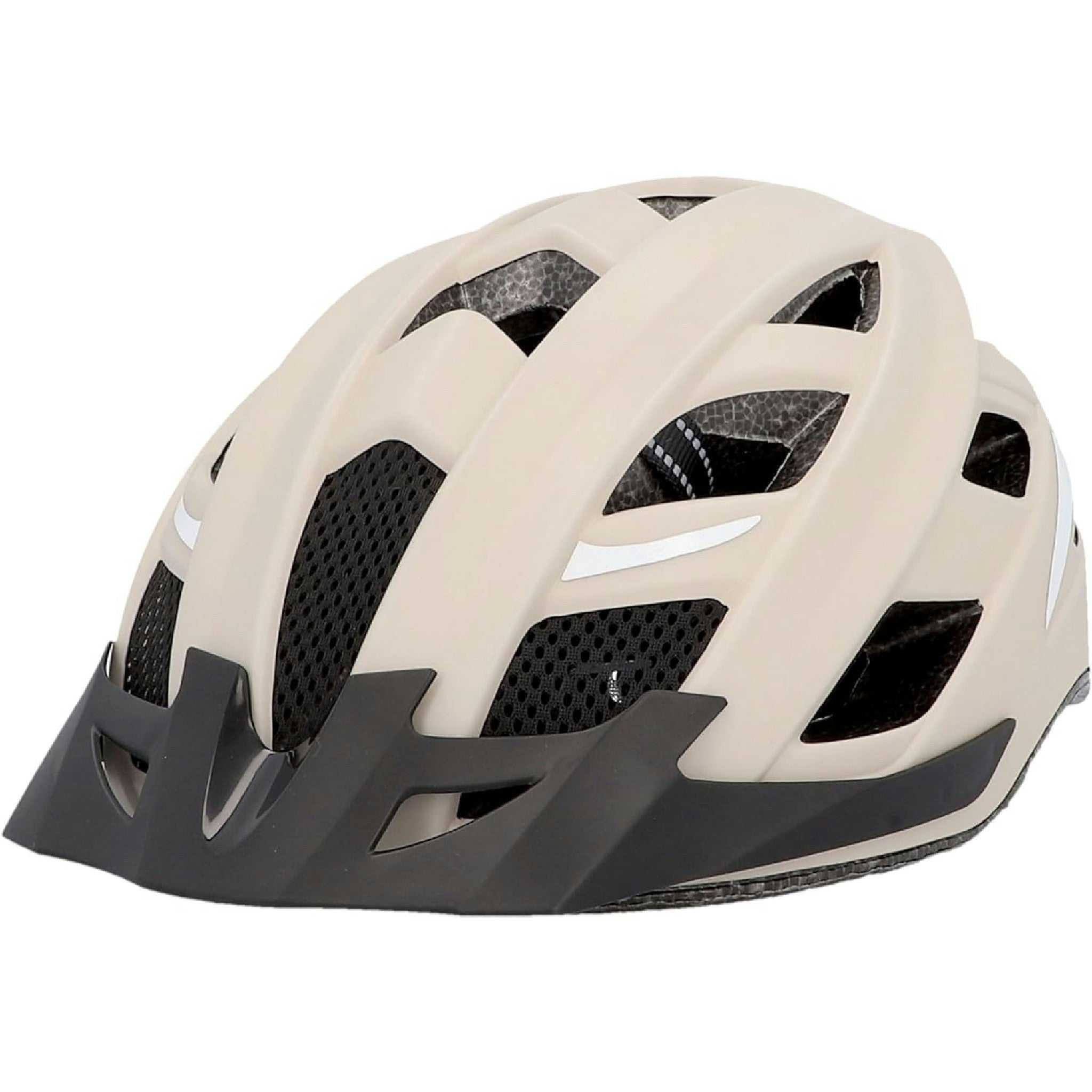 FISCHER Dallas Fahrradhelm, Kunststoff, beige, S/M, 52-59 cm Hauptansicht