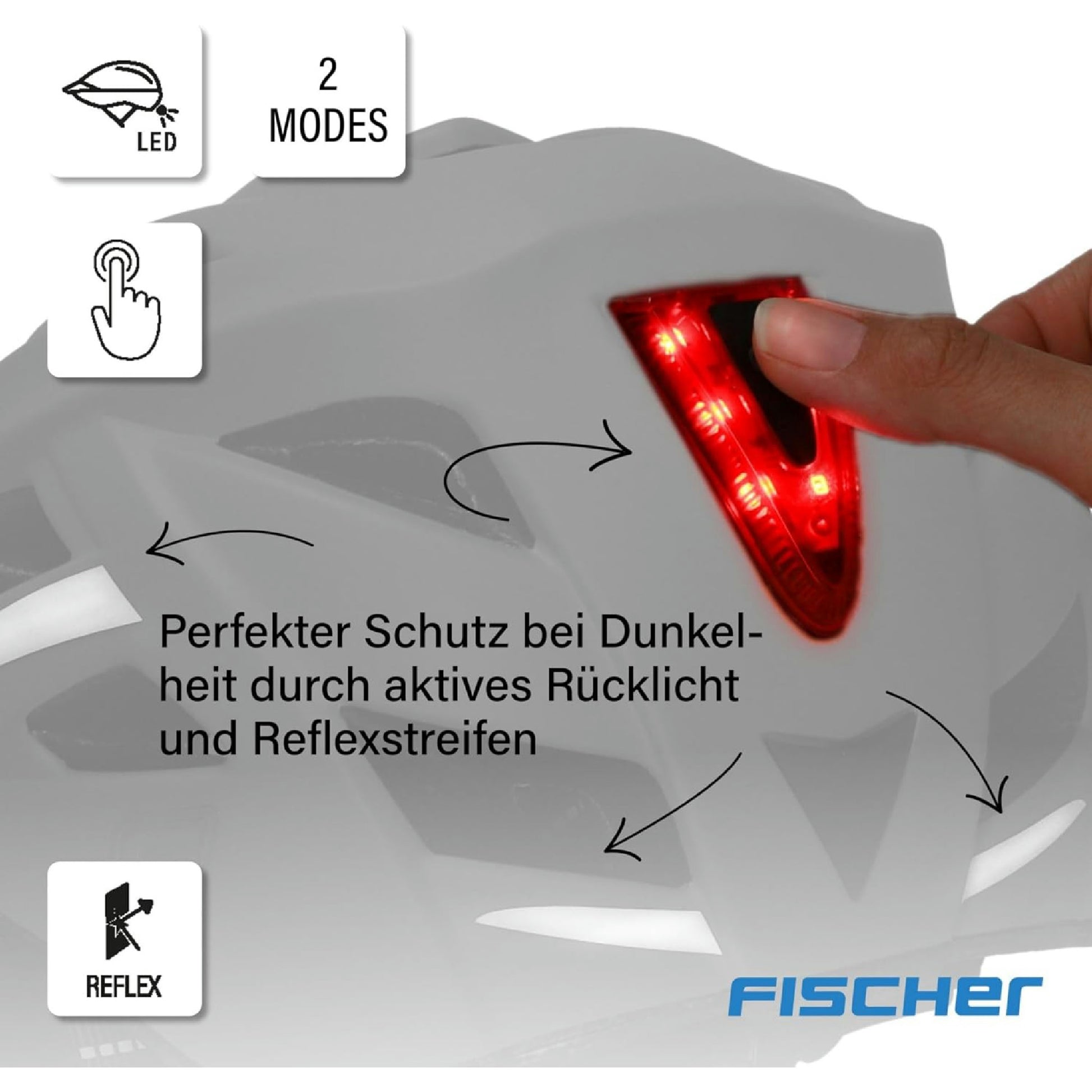 FISCHER Dallas Fahrradhelm, Kunststoff, beige, S/M, 52-59 cm Hauptansicht