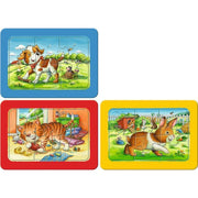 Ravensburger Kinderpuzzle - 07062 Meine Tierfreunde - my first puzzle mit 3x6 Teilen - Puzzle für Kinder ab 2 Jahren, Rahmenpuzzle Hauptansicht