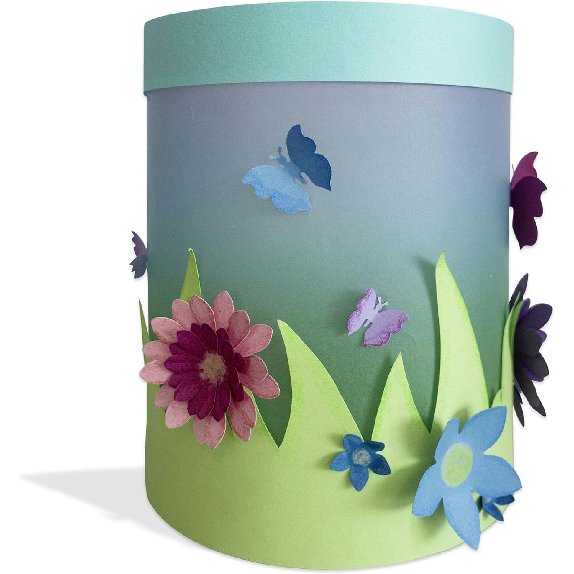 Ursus 1840000 - Laternen-Set mit Laternendeckel und Laternenboden, 10 Paar weiße Käseschachteln mit Durchmesser ca. 11 cm, zum Basteln von individuellen Rund-Laternen Hauptansicht