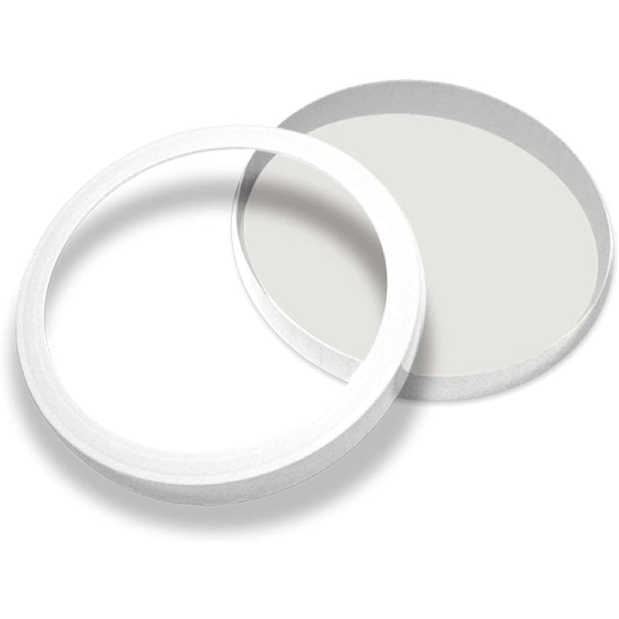 Ursus 1840000 - Laternen-Set mit Laternendeckel und Laternenboden, 10 Paar weiße Käseschachteln mit Durchmesser ca. 11 cm, zum Basteln von individuellen Rund-Laternen Hauptansicht