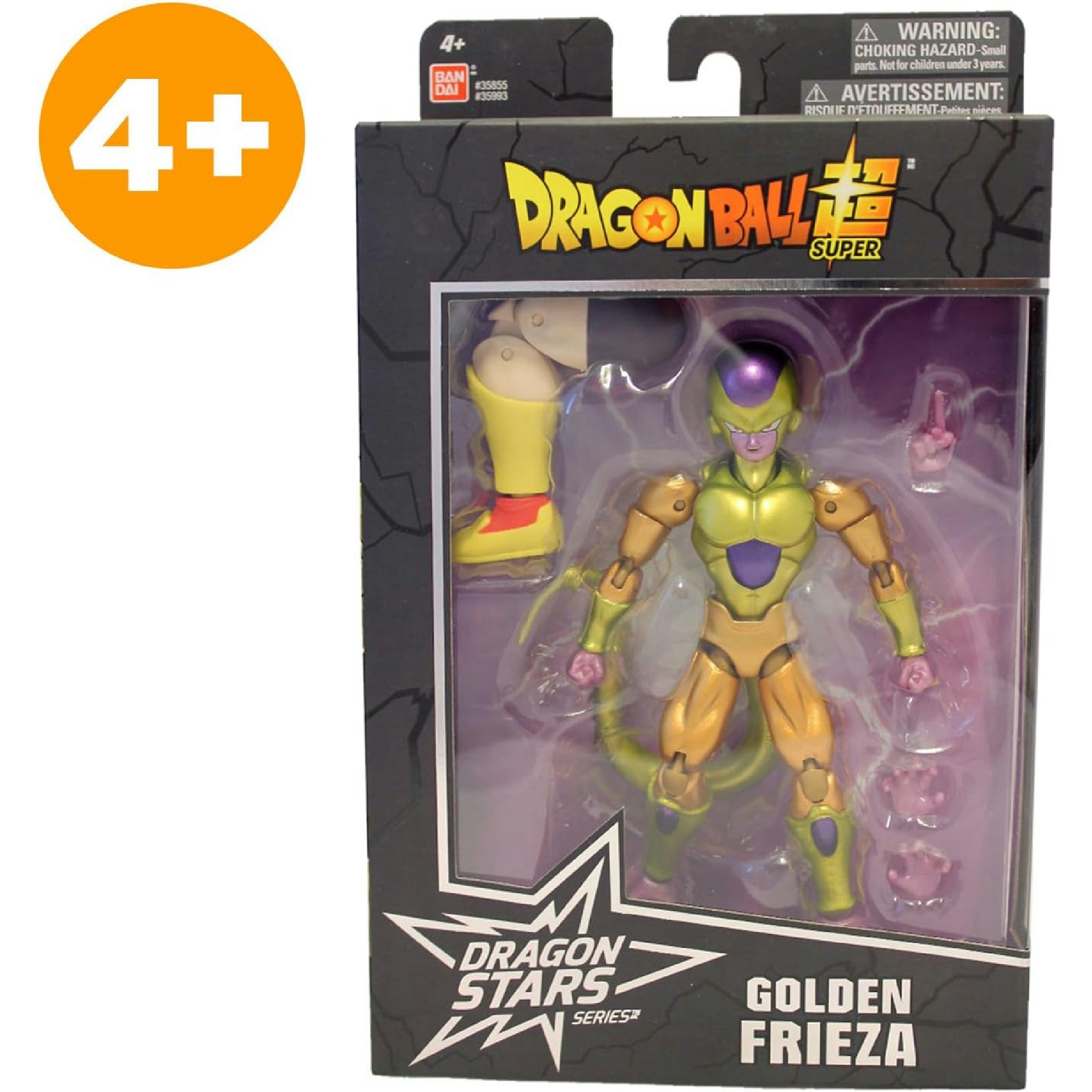 BANDAI - Dragon Ball Super - Dragon Stars Actionfigur 17 cm - Golden Freezer - Offizielle Dragon Ball Lizenz - Gelenkige Freezer Figur - Spielzeug für Kinder ab 4 Jahren - 35993 Hauptansicht