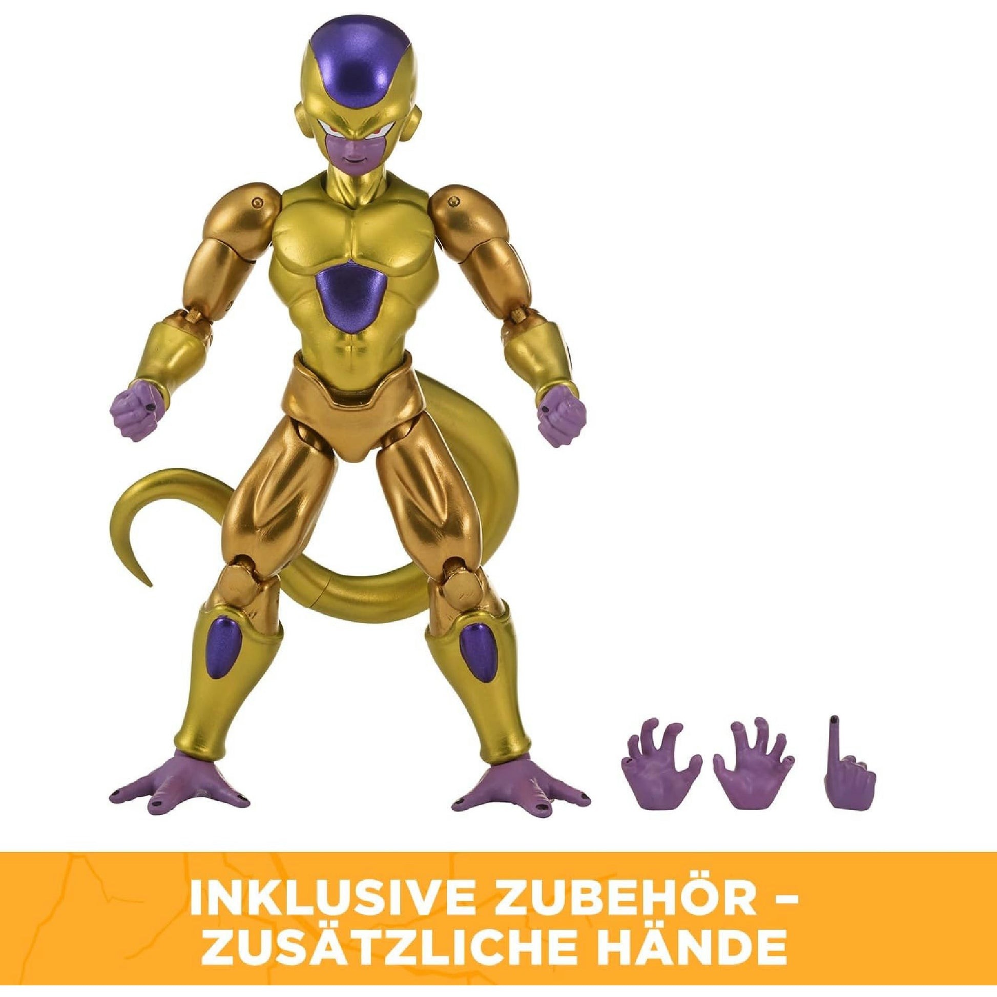BANDAI - Dragon Ball Super - Dragon Stars Actionfigur 17 cm - Golden Freezer - Offizielle Dragon Ball Lizenz - Gelenkige Freezer Figur - Spielzeug für Kinder ab 4 Jahren - 35993 Hauptansicht