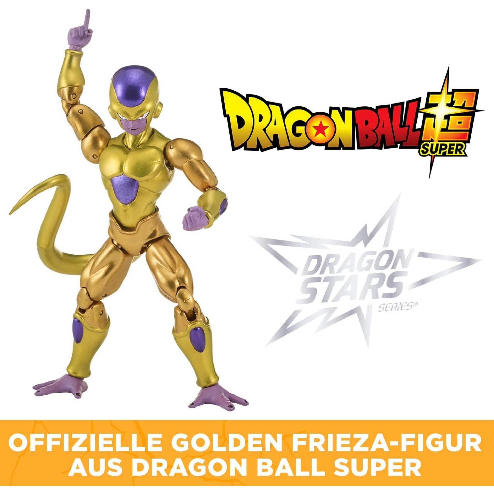 BANDAI - Dragon Ball Super - Dragon Stars Actionfigur 17 cm - Golden Freezer - Offizielle Dragon Ball Lizenz - Gelenkige Freezer Figur - Spielzeug für Kinder ab 4 Jahren - 35993 Hauptansicht