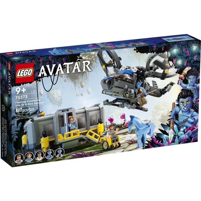 LEGO Avatar - Lebegő sziklák 26-os helyszín és RDA Samson (75573)-0