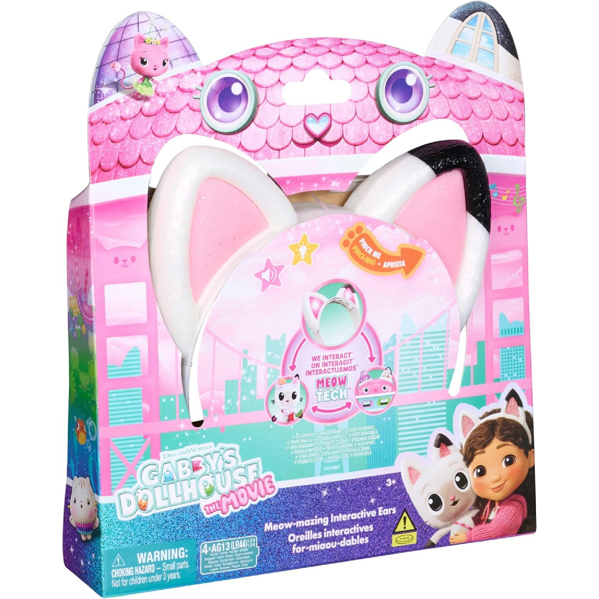Gabby et la Maison Magique - Gabby Dollhouse - OREILLES MUSICALES A PORTER - Effets Sonores Et Lumineux - 3 Modes de Jeu - Dessin Animé Gabby Et La Maison Magique - Jouet Enfant 3 Ans et + Hauptansicht