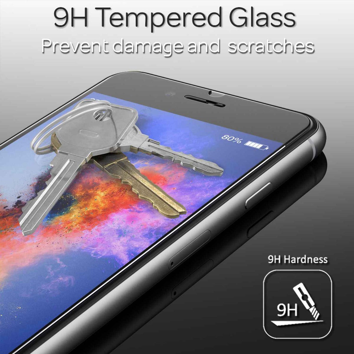NALIA (2x) Schutzglas & Applikator - Set für iPhone 11 Pro / X / Xs, Handyschutz