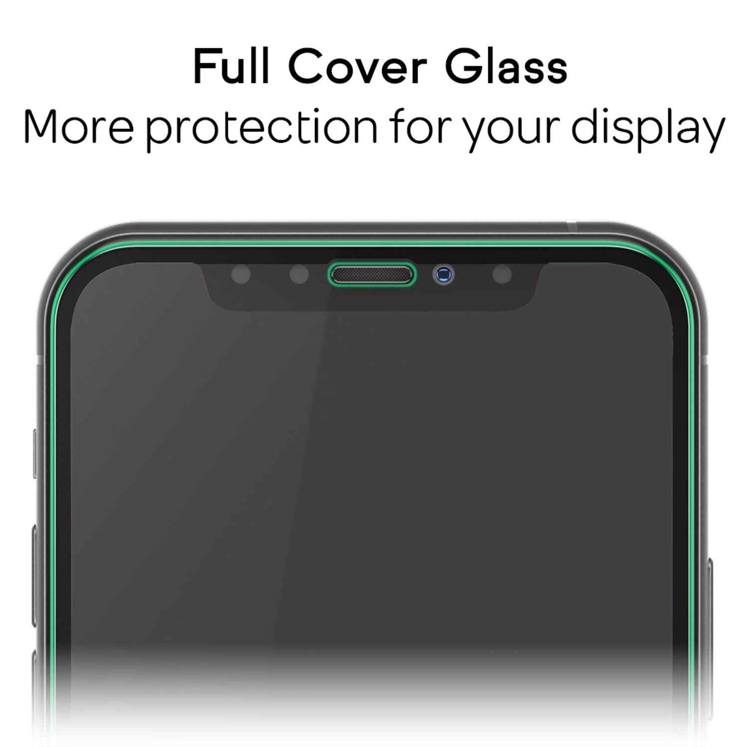 NALIA (2x) Schutzglas & Applikator für iPhone 11 Pro Max/ Xs Max, Tempered Glass
