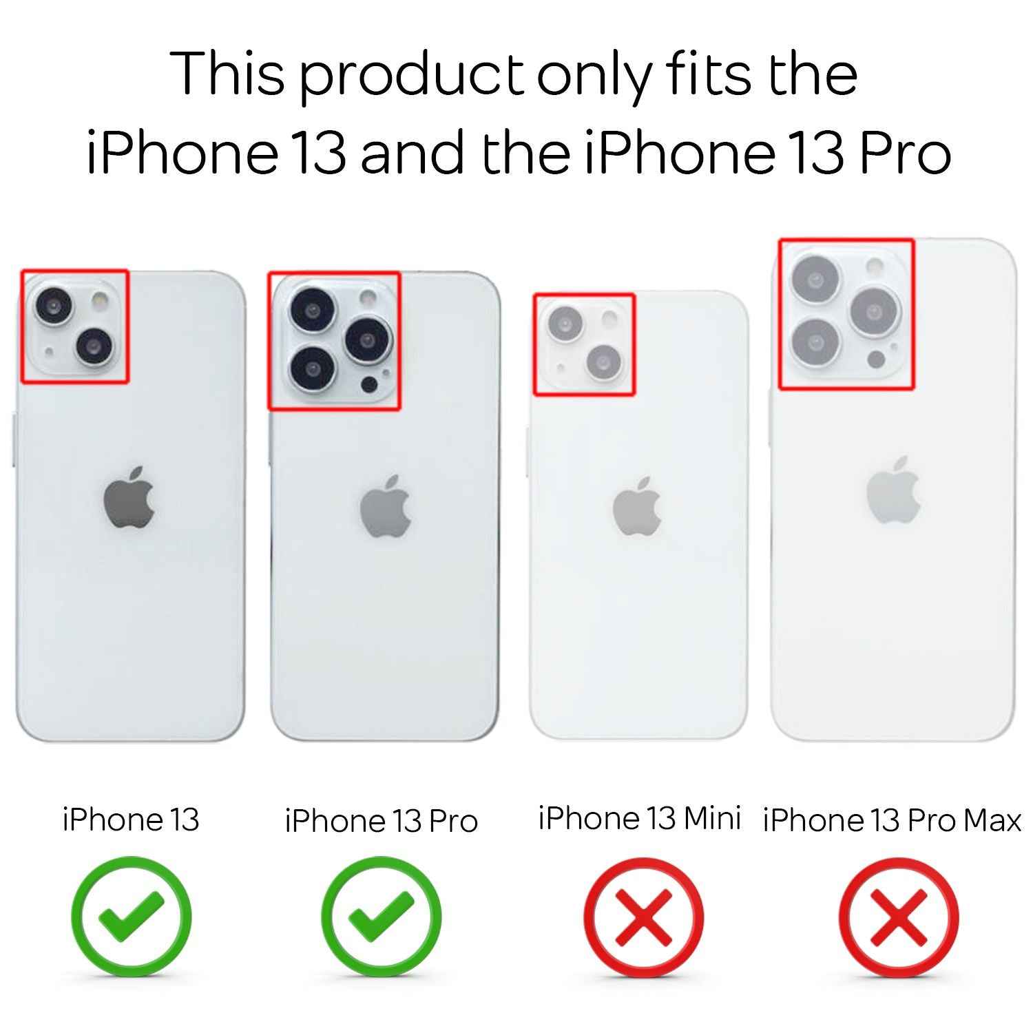 NALIA 4x Schutzglas & Schablone - Set für iPhone 13 / 13 Pro, Displayschutz Glas