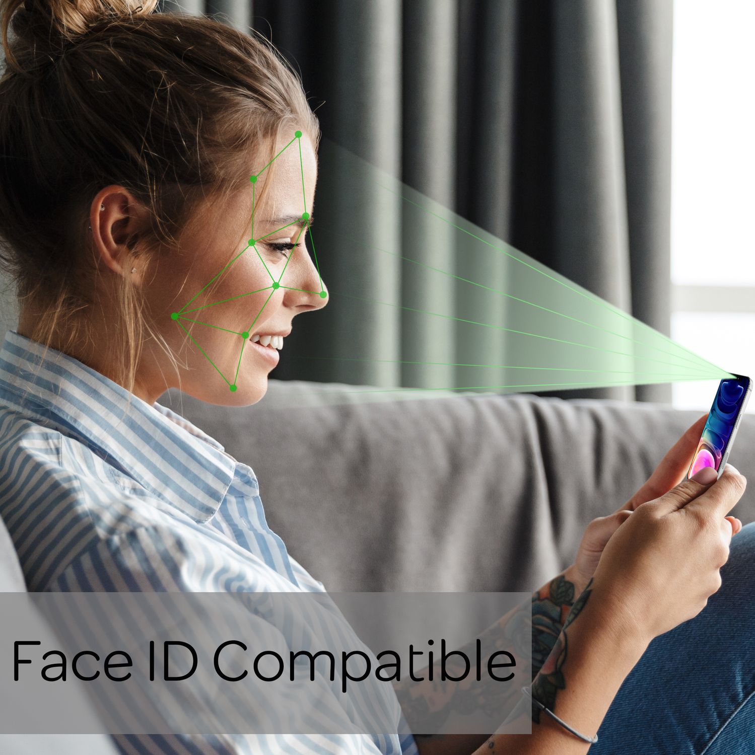 NALIA 4x Schutzglas für iPhone 13 Pro Max, inklusive Montage-Schablone, klar