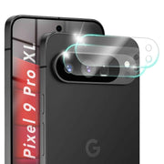 NALIA Focus.X2 MAX Kameraschutz für Google Pixel 9 Pro XL – 2x Kamera Schutzglas, Transparent & Kratzfest, Vollständige Rückkamera Abdeckung, Hüllen-freundlich, 9H Hartglas