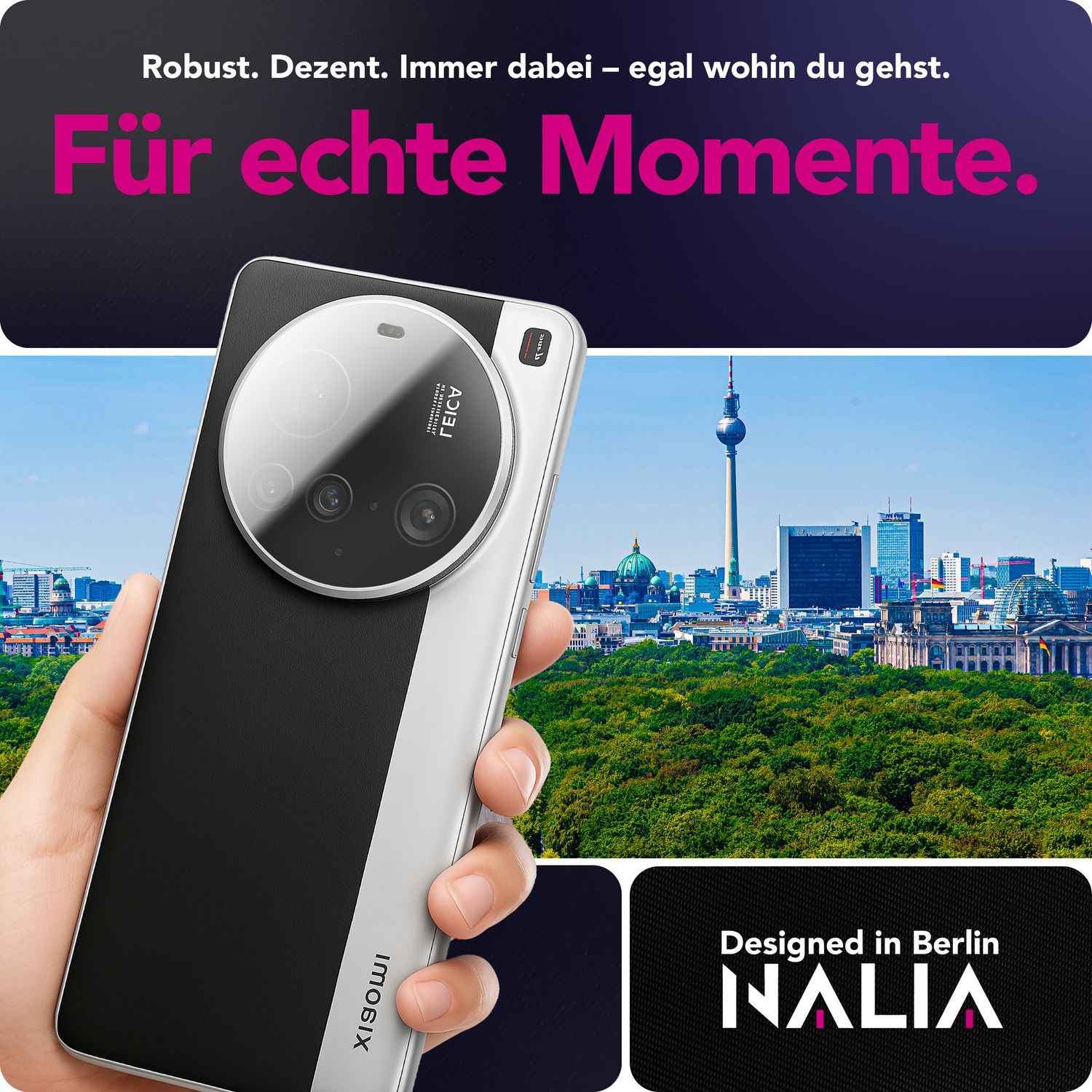 NALIA Focus.X2 MAX Kameraschutz für Xiaomi 15 Ultra – 2x Kamera Schutzglas für Rückkamera, Ultra-Klare 9H Abdeckung, Kratzfest, Passgenauer Objektiv-Schutz, Hüllen-freundlich