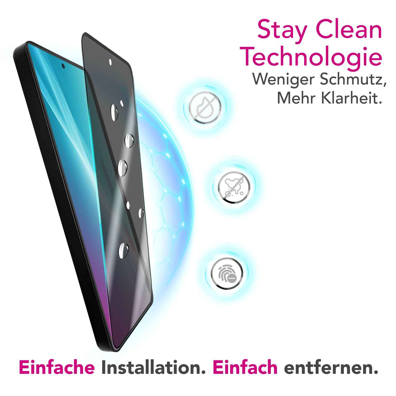 NALIA AntiSpyX für Google Pixel 9 / Pixel 9 Pro Glas, Gehärtete Privacy Sichtschutzfolie [9H], Display Blickschutz, Anti-Kratzer Schutzglas, Touch-kompatibel, Anti-Fingerprint