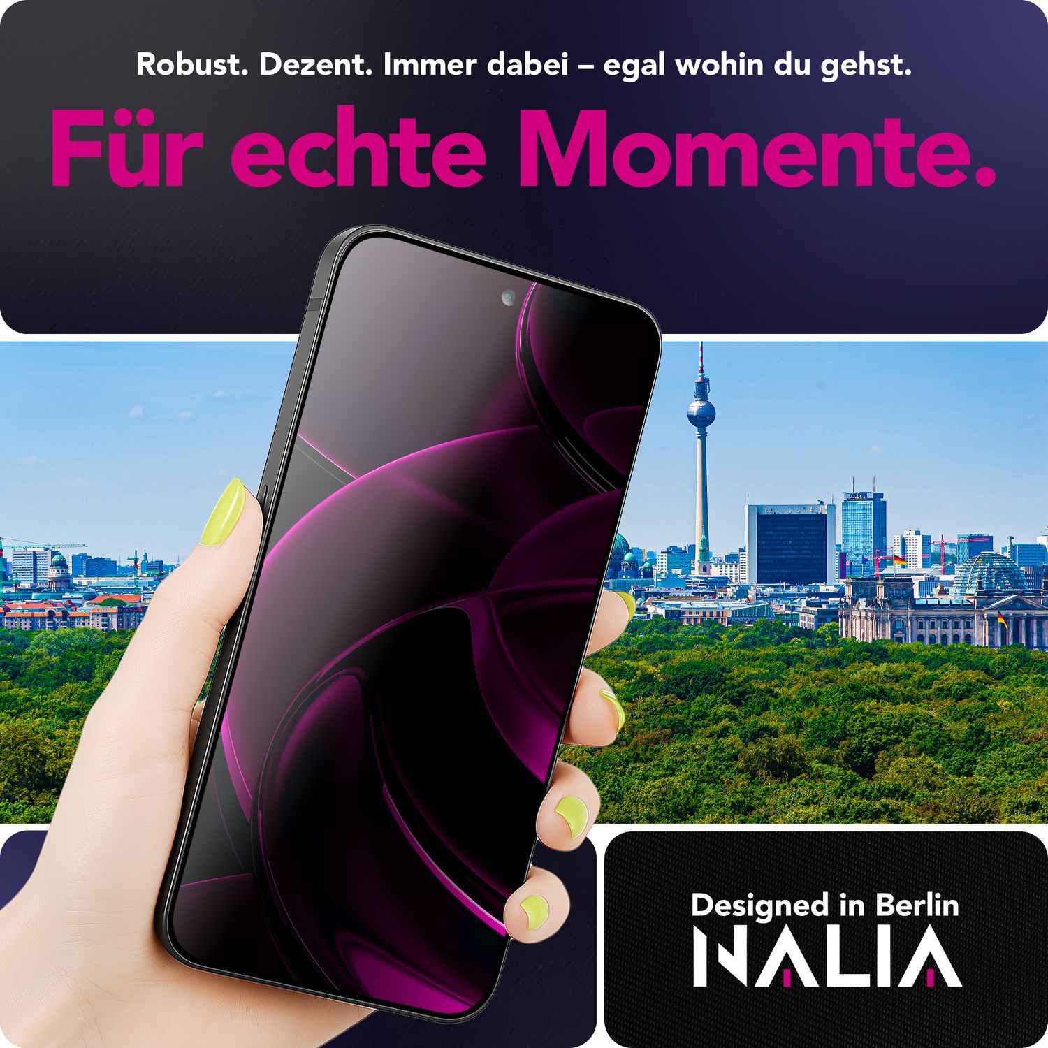 NALIA Display Glas AntiSpyX für Google Pixel 10 / 10 Pro (Diskreter Blickschutz), 9H Schutzglas gegen Seitenblicke, Anti-Spy Sichtschutz, Touch-sensitiv, Hüllen-freundlich