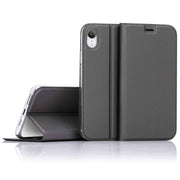 NALIA Flip Case für iPhone XR, Slim Schutz Cover Handy Hülle Tasche Bumper Etui