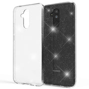 NALIA Glitter Hülle kompatibel mit Huawei Mate20 Lite Glitzer Silikon Case Cover