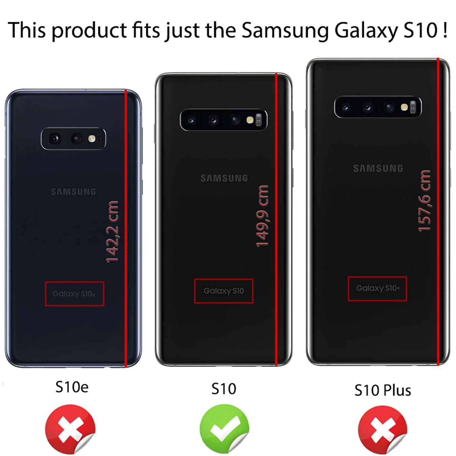 NALIA Spiegel Hülle für Samsung Galaxy S10, Slim Handyhülle Mirror Silikon Case
