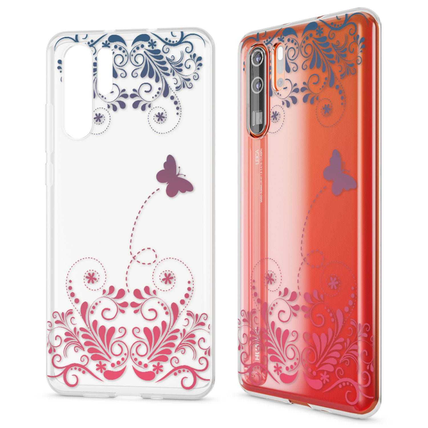 Handyhülle Slim Silikon TPU für Huawei P30 Pro mehrfarbig | NALIA Berlin