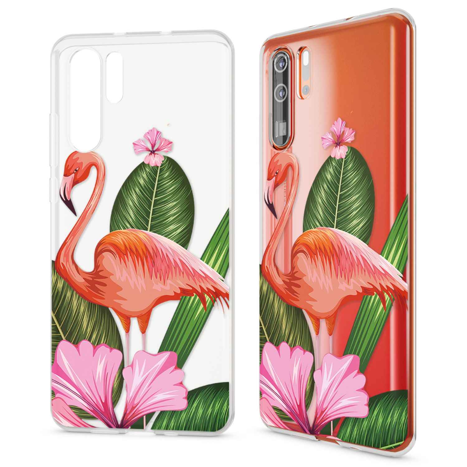 NALIA Hülle für Huawei P30 Pro, Motiv Handyhülle Slim Silikon Case Schutzhülle