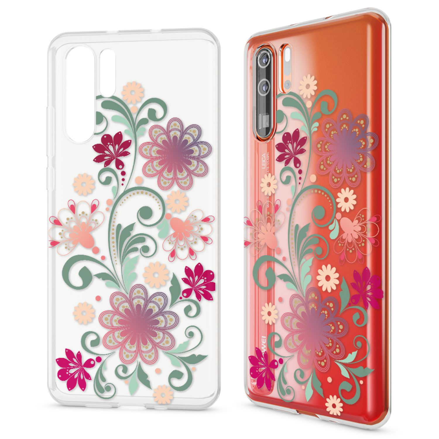 Handyhülle Slim Silikon TPU für Huawei P30 Pro mehrfarbig | NALIA Berlin