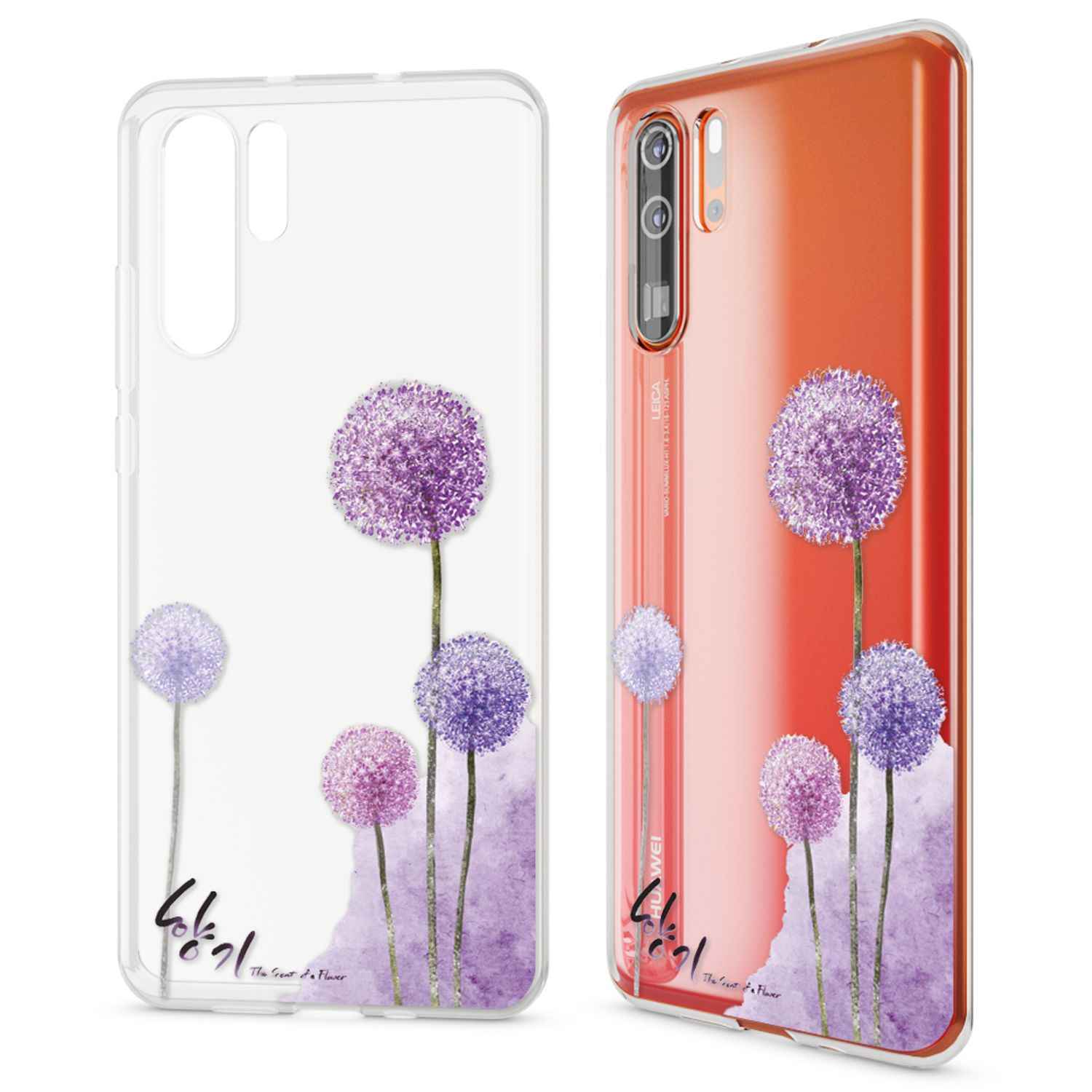 NALIA Hülle für Huawei P30 Pro, Motiv Handyhülle Slim Silikon Case Schutzhülle