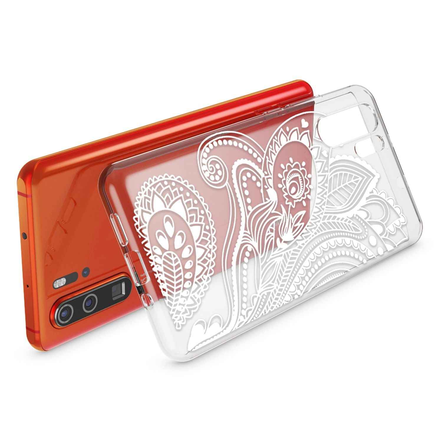NALIA Hülle für Huawei P30 Pro, Motiv Handyhülle Slim Silikon Case Schutzhülle