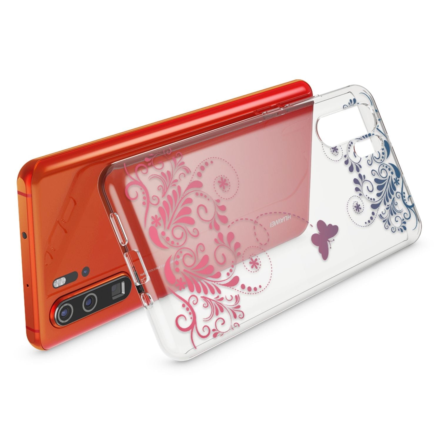 Handyhülle Slim Silikon TPU für Huawei P30 Pro mehrfarbig | NALIA Berlin