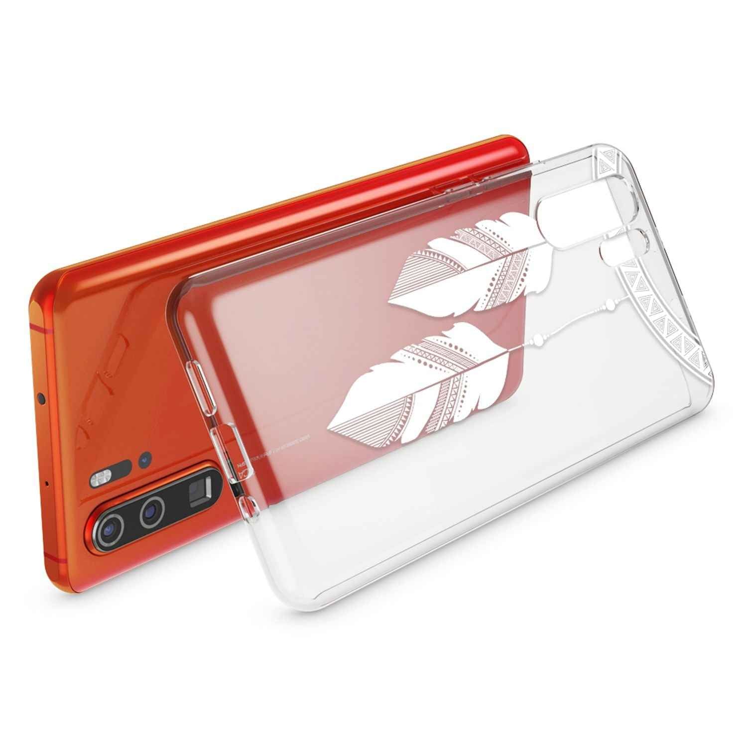 NALIA Hülle für Huawei P30 Pro, Motiv Handyhülle Slim Silikon Case Schutzhülle