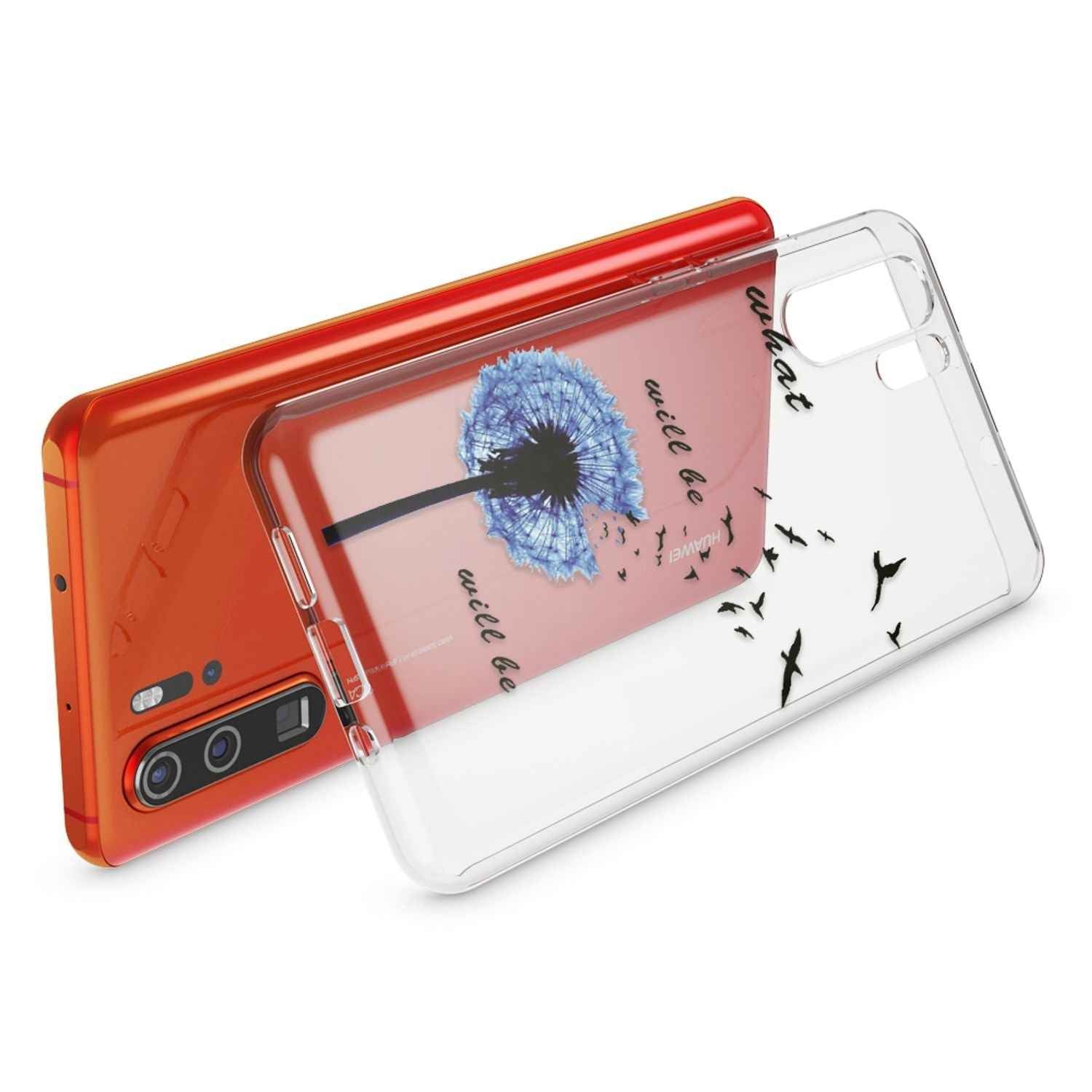 NALIA Hülle für Huawei P30 Pro, Motiv Handyhülle Slim Silikon Case Schutzhülle