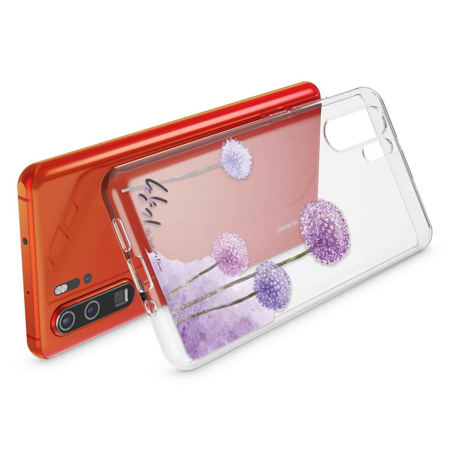 NALIA Hülle für Huawei P30 Pro, Motiv Handyhülle Slim Silikon Case Schutzhülle