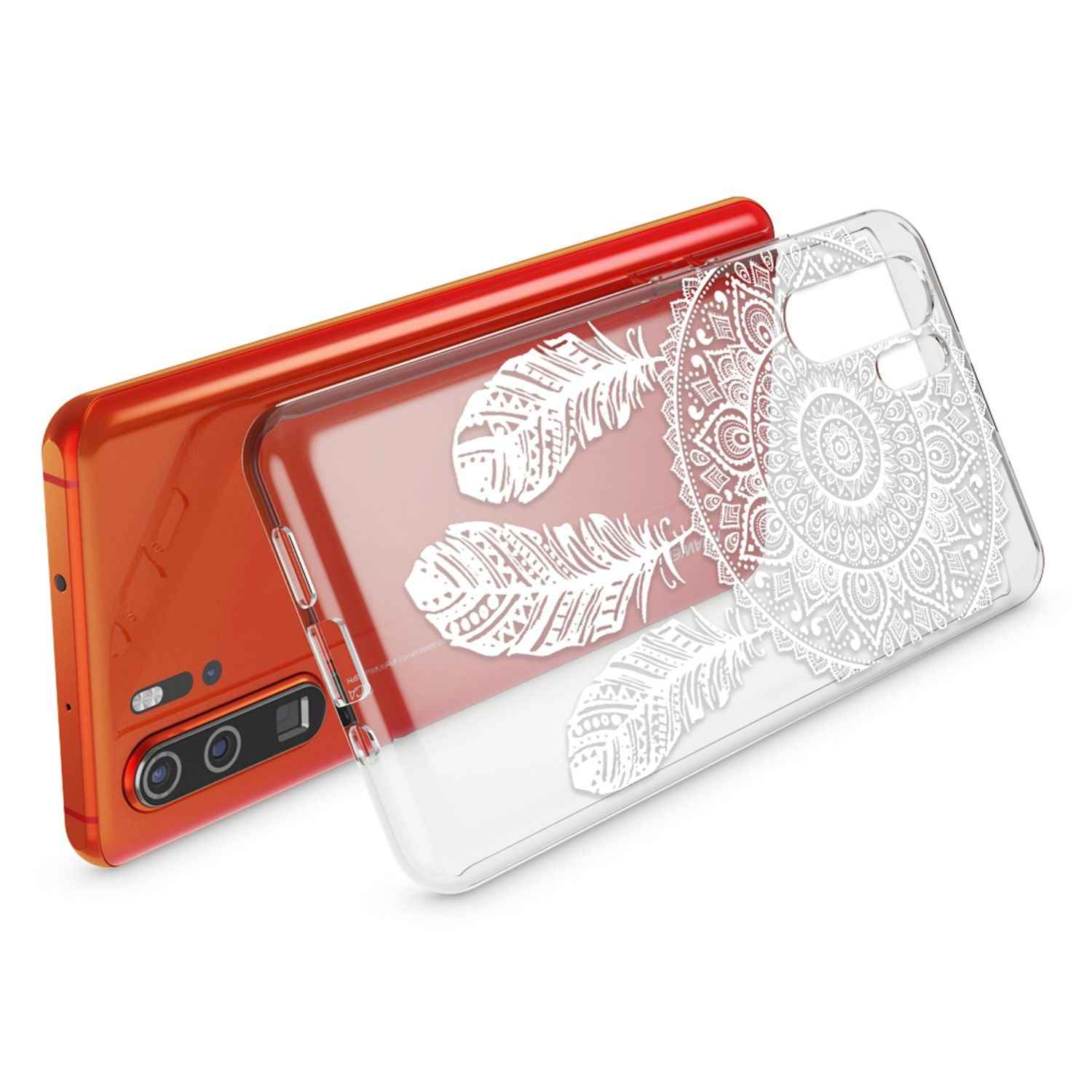 NALIA Hülle für Huawei P30 Pro, Motiv Handyhülle Slim Silikon Case Schutzhülle