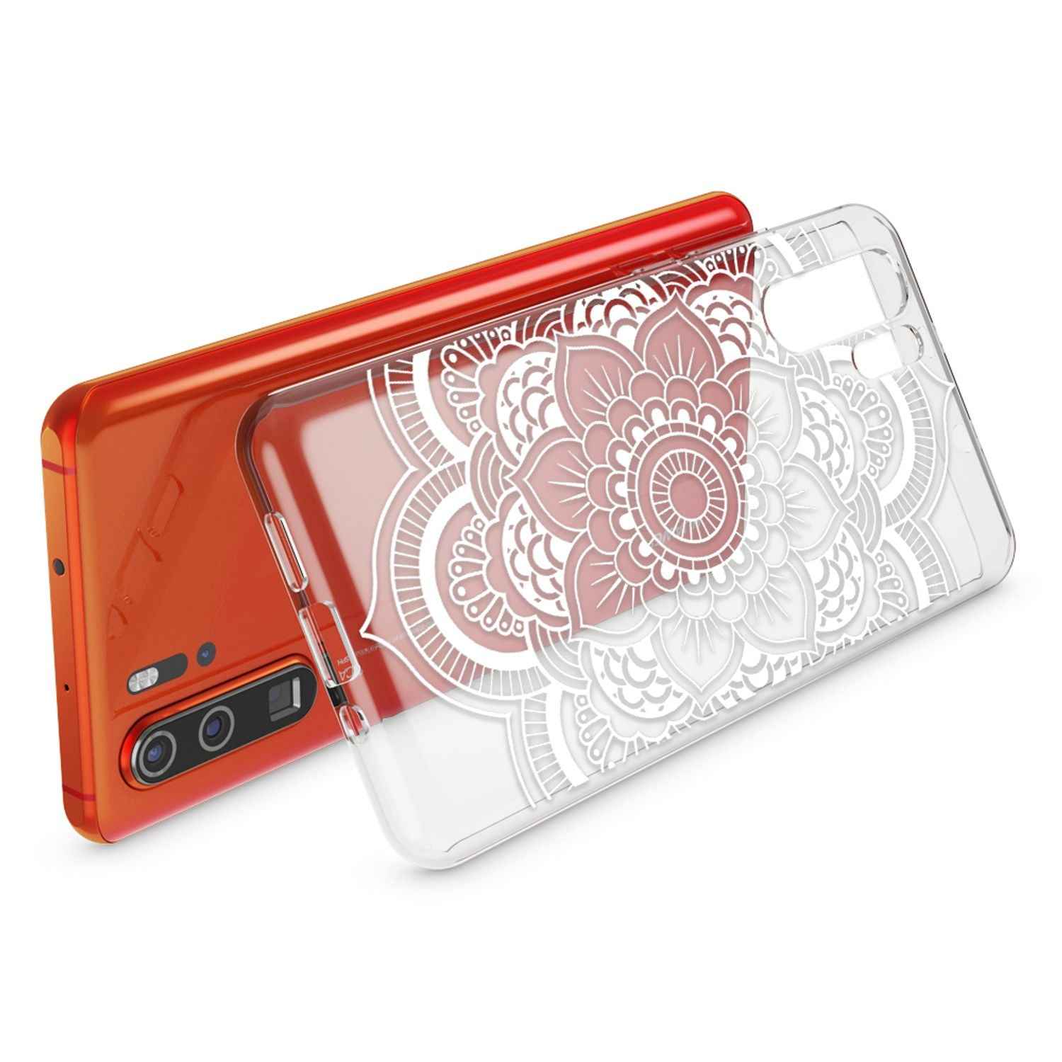 NALIA Hülle für Huawei P30 Pro, Motiv Handyhülle Slim Silikon Case Schutzhülle